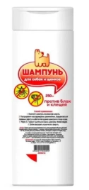 Шампунь NO Name ZR0616 для собак и щенков антипаразитарный, 250 мл