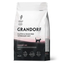 Сухой корм Grandorf Veterinary Urinary S/O для кошек при заболеваниях нижних мочевыводящих путей, 400 г