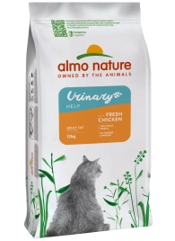 Сухой корм Almo Nature Chicken для взрослых кошек со свежей курицей для профилактики мочекаменной болезни, 12 кг