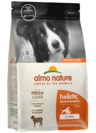 Сухой корм Almo Nature Lamb & Rice для взрослых собак со свежим ягненком и коричневым рисом, 400 г