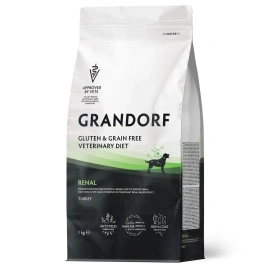 Сухой корм Grandorf Veterinary Renal для собак при поддержании функции почек, 1 кг