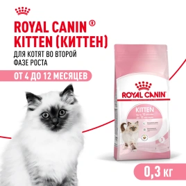 Сухой корм Royal Canin Kitten для котят, 300 г