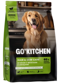 Сухой корм Go'Kitchen Lamb для щенков и собак всех возрастов, с ягненком, 1,59 кг