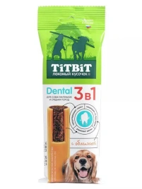 Лакомство Titbit Dental для собак, мелких и средних пород с облепихой, 110 г
