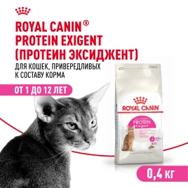 Сухой корм Royal Canin Protein Exigent для кошек, 400 г