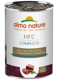 Влажный корм Almo Nature Beef для собак, с говядиной и зеленым горошком, 100 г