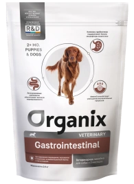 Сухой корм Organix Preventive Line GASTROINTESTINAL для собак при нарушениях пищеварения, в реабилитационный период и при истощении, 2,5 кг