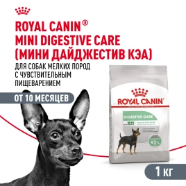 Сухой корм Royal Canin Mini Digestive Care для собак, 1 кг