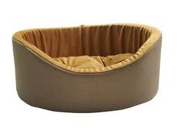 Лежак Homepet Montana для домашних животных, №1 горчичный, 43 см х 38 см х 15 см