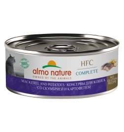 Влажный корм Almo Nature Potato для кошек со скумбрией и картофелем, 100 г