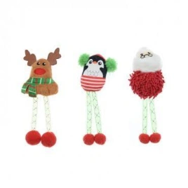 Игрушка NOBBY для кошек, Новогодние Фигурки, дисплей, 21 шт, 15 см