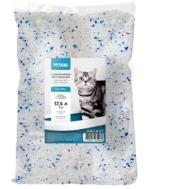 Наполнитель Napkins для кошачьего туалета, силикагелевый впитывающий, без отдушки, 17.5 л