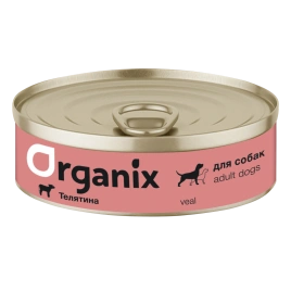 Влажный корм Organix Preventive Line Veal для собак, с телятиной, 100 г