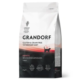Сухой корм Grandorf VeterinaryHepatiс для кошек при заболеваниях печени, 2 кг