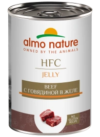 Влажный корм Almo Nature Beef для собак, с говядиной в желе, 100 г