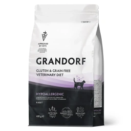 Сухой корм Grandorf Veterinary Hypoallergeniс для кошек при пищевой непереносимости, 400 г