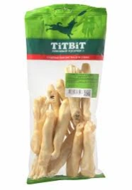 Лакомство Titbit лапки кроличьи большие для собак, XL мягкая упаковка, 100 г