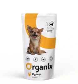 Сухой корм Organix Adult Small Dog для собак малых пород, 800 г