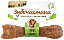 Лакомство Зубочистики жевательная косичка для собак средних пород, 96 г