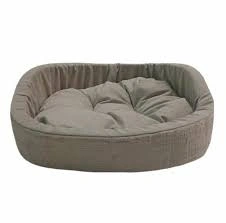 Лежак Homepet Indigo Latte для домашних животных, №2 бежево-золотистый, 49 см х 43 см х 17 см