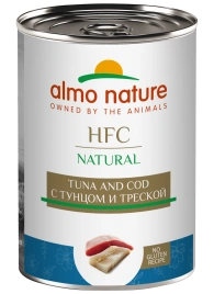 Влажный корм Almo Nature Cod & Tuna для собак, с треской и тунцом, 340 г