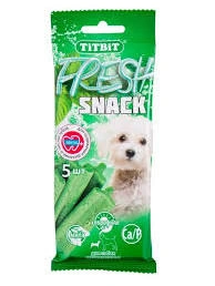 Лакомство Titbit Fresh снеки для мелких собак 5, 18 шт, 55 г фото 1