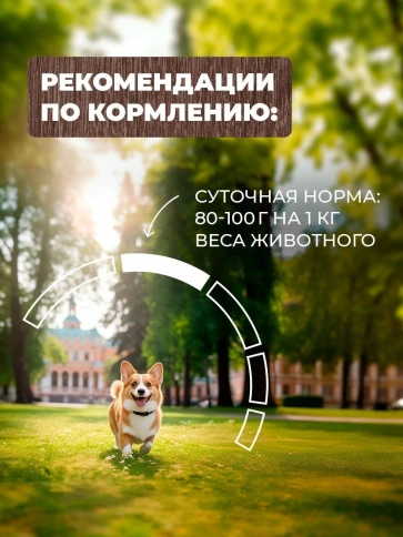 Влажный корм Родные корма для собак, куриные кусочки в соусе по-курски, 410 г фото 5