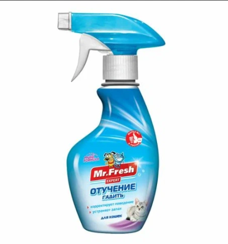 Спрей Mr.Fresh Expert для кошек, отучение гадить, 200 мл фото 1