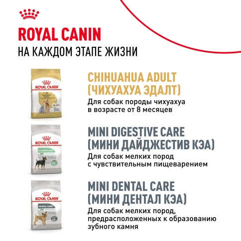 Сухой корм Royal Canin Chihuahua Puppy для щенков породы чихуахуа, 1,5 кг фото 10