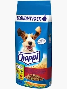 Сухой корм Chappi Мясное изобилие с овощами и травами для взрослых собак, 15 кг фото 1