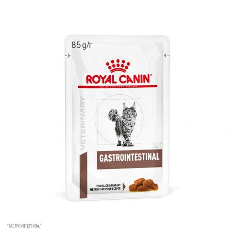 Влажный корм Royal Canin Gastrointestinal диетический для кошек при расстройствах пищеварения, пауч, 85 г фото 13