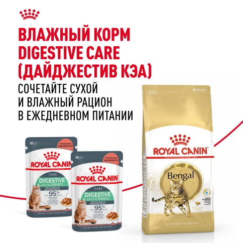 Сухой корм Royal Canin Bengal для кошек бенгальской породы, 400 г фото 8