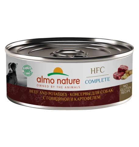 Влажный корм Almo Nature Beef & Potato для собак, с говядиной и картофелем, 100 г фото 1