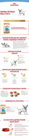 Сухой корм Royal Canin Chihuahua Puppy для щенков породы чихуахуа, 1,5 кг фото 11