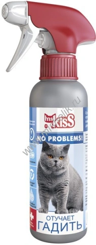 Спрей Ms.Kiss для кошек, отучает гадить, 200 мл фото 1