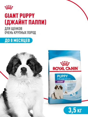 Сухой корм Royal Canin Giant Puppy для щенков, 3,5 кг фото 13