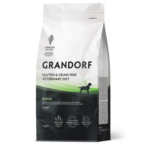 Сухой корм Grandorf Veterinary Renal для собак при поддержании функции почек, 1 кг фото 1
