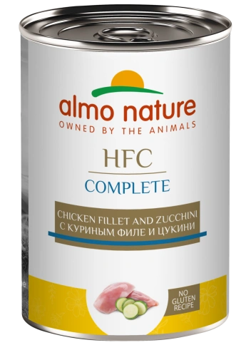 Влажный корм Almo Nature Chicken для собак с куриным филе и цукини, 340 г фото 1