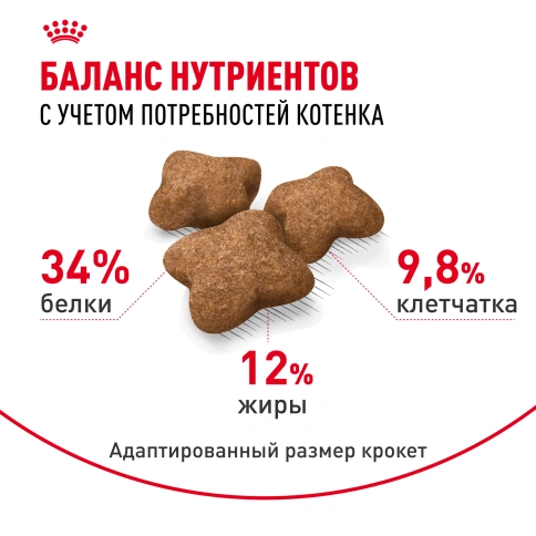 Сухой корм Royal Canin Kitten Sterilised для котят, 3,5 кг фото 4