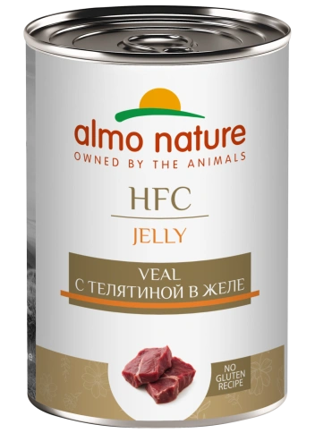 Влажный корм Almo Nature Veal для собак телятиной в желе, 340 г фото 1