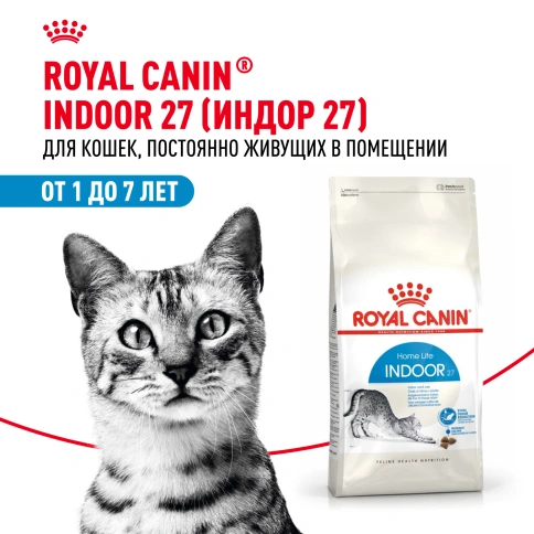 Сухой корм Royal Canin Indoor для кошек, 4 кг фото 13