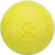 Игрушка Homepet Snack для лакомств для собак, мяч с отверстиями, 8 см фото 1