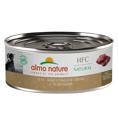 Влажный корм Almo Nature Veal для собак, с телятиной, 100 г фото 1