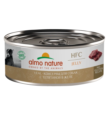 Влажный корм Almo Nature Veal для собак телятиной в желе, 100 г фото 1
