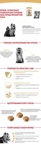 Сухой корм Royal Canin Yorkshire Terrier Adult для взрослых собак, 1,5 кг фото 10