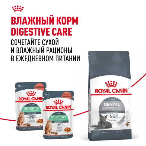 Сухой корм Royal Canin Dental Care для кошек, 1,5 кг фото 8