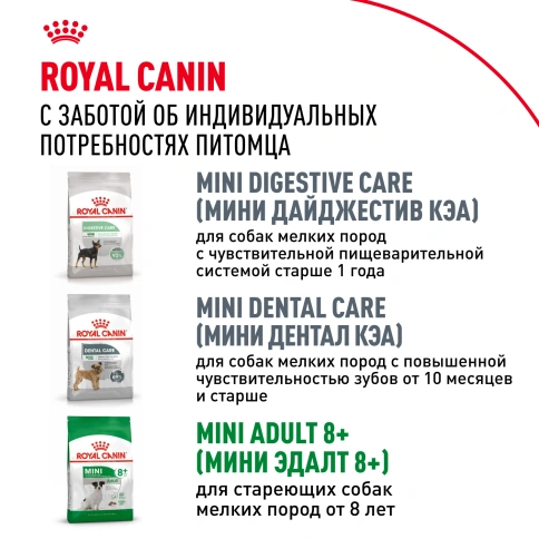 Сухой корм Royal Canin Mini Adult для взрослых собак, 800 фото 10