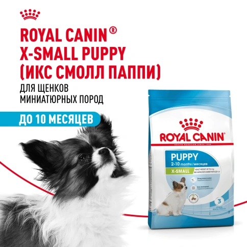 Сухой корм Royal Canin X-Small Puppy для щенков, 500 г фото 17