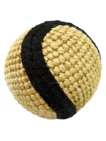 Игрушка Buffalo Мяч для собак, буйволиная кожа, 6 см фото 1