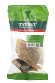 Лакомство Titbit копыто мясное говяжье для собак, мягкая упаковка, 220 г фото 1